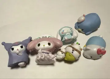산리오 가챠 입상 6종