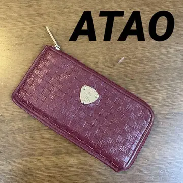 ATAO 장지갑 레드