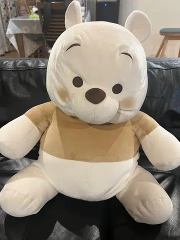 곰 봉제 인형 베이지 브라운