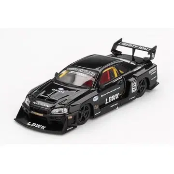 1/64 블랙 LB-ER34 미니 GT 슈퍼 실루엣 (Y142)