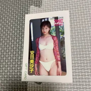 초레어! 영 매거진 야스다 미사코 전화 카드 2002년