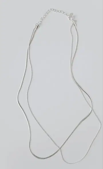aura MATTE SNAKE NECKLACE 목걸이