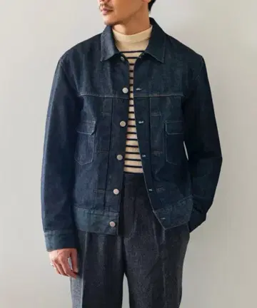 Jeanik 2nd 타입 데님 자켓 사이즈 S