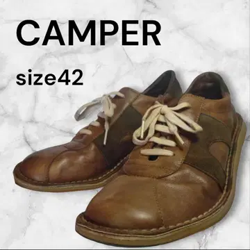CAMPER 브라더스 스니커즈 사이즈 42 가죽 스웨이드 캐주얼
