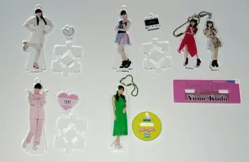 쿠도 유아이 피규어 스탠드 키링 FSK Juice=Juice 세트