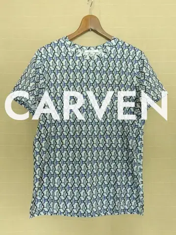 CARVEN / 패턴 무늬 티셔츠