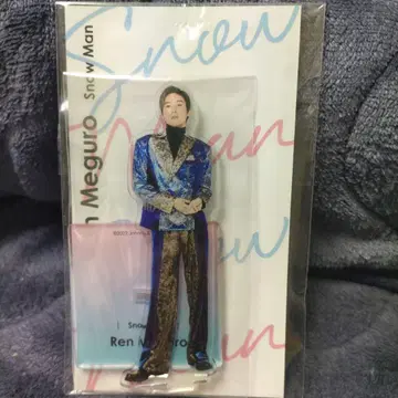 메구로 렌 아크릴 스탠드 Snow Man