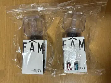 timelesz FAM 응원봉 2개 세트 은색 테이프 포함