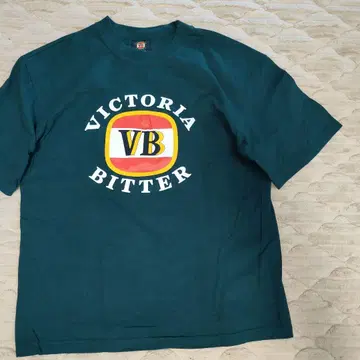 VICTORIA BITTER 반팔 티셔츠 빅토리아 비터 맥주 기업 로고