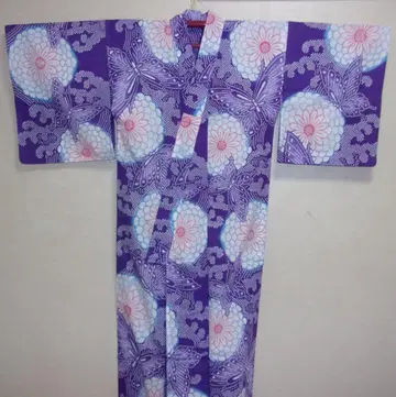 미사용 삼승 염색 유카타