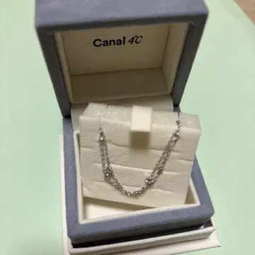 Canal 4C 실버 팔찌