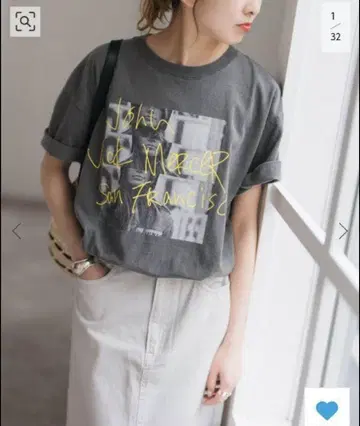 J.J.Mercer 제이 제이 머서 Photo Tsh 블랙 티셔츠