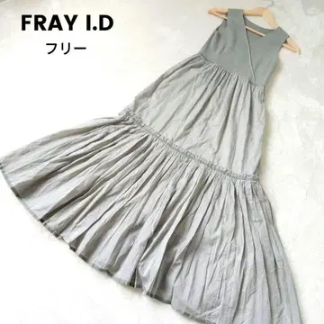 FRAY I.D 2way 니트 도킹 원피스 민트 A 라인 F