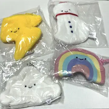 니코리노 날씨 봉제 인형 파우치