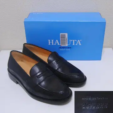 하루타 HARUTA 로퍼 26.5cm EEE 블랙 검정 일본제