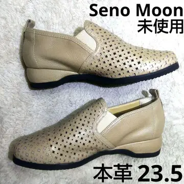 미사용 Sena Moon 여성용 웨지솔 펌프스 5E 23.5cm