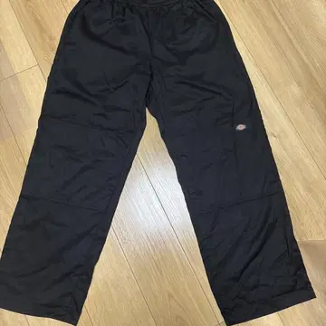 디키즈 블랙 워크 팬츠 더블니