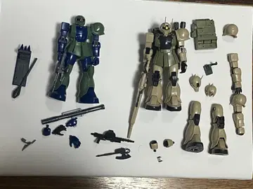 HGUC 자쿠 I & 자쿠 스나이퍼 (카쿠스 기) & 예비 부품