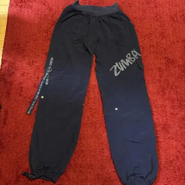 ZUMBA 줌바 나일론 카고 팬츠 네이비 M 사이즈 정품