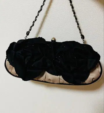 꽃 모티브 파티 백