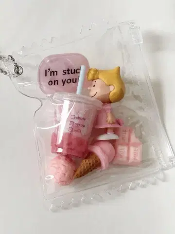 가챠 파우치 보름달 커피점 핑크 계열 정리