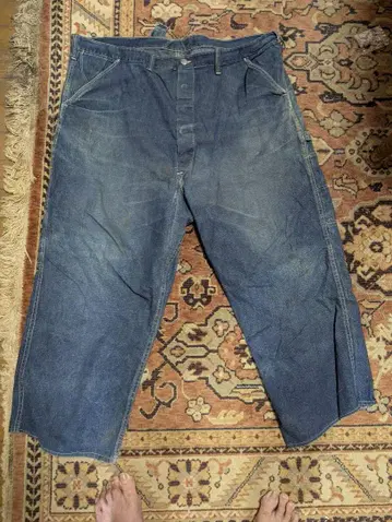 1960년대 SMITH'S 데님 페인터 팬츠