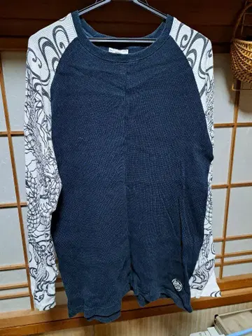 인피니티] 일본풍 패턴 긴팔 티셔츠