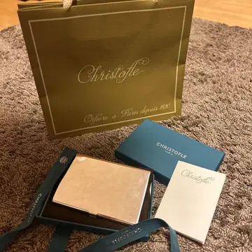 CHRISTOFLE 명함지갑 크리스토플