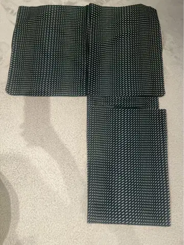블랙 화이트 유카타 단품