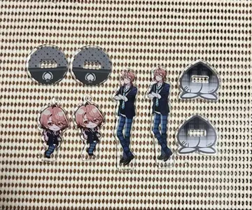 컬러풀 피치 우리 훼미리마트 아크릴 스탠드 미니 아크릴 스탠드 세트