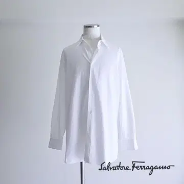 이탈리아제] 살바도레 페라가모 코튼 브로드 셔츠