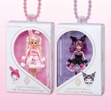 산리오 미니어처 패키지 컬렉션 리카짱 마이멜로디 쿠로미