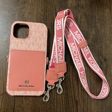 마이클코어스 iPhone15 스마트폰 숄더 스마트폰 케이스