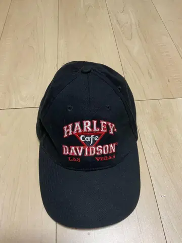 Harley Davidson 캡 블랙