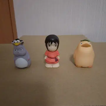 스튜디오 지브리 센과 치히로의 행방불명 손가락 인형 3개 세트