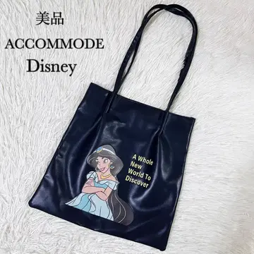 새상품급 ACCOMMODE 아코모데 재스민 토트백 네이비 A4 가능