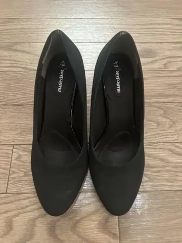 marieclaire 블랙 스틸레토 하이힐 23.5cm