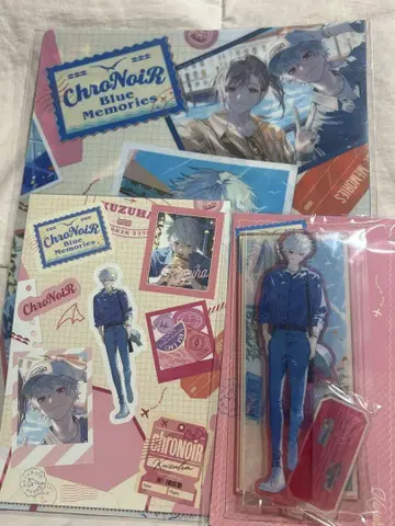 니지산지 ChroNoiR Blue Memories 쿠츠하 세트