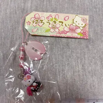 지역 한정 키티 레어 아키타 한정판 벚꽃 키티 스트랩