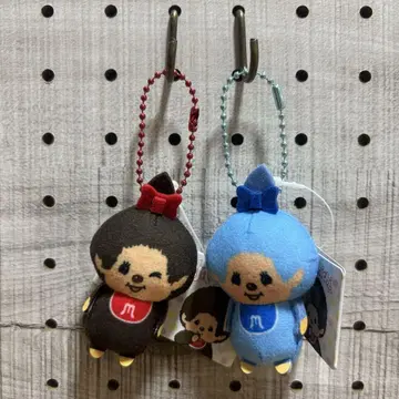 몬치치 봉제 인형 키링