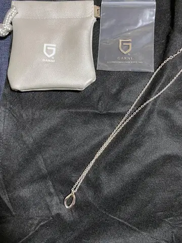 GARNI 가르니 크로키 목걸이 실버 S