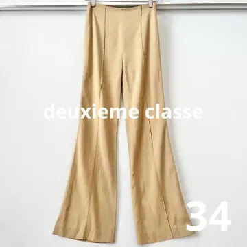 muse 두지엠 클라세 deuxieme classe 스트레치 플레어 팬츠