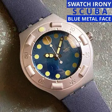 SWATCH (스와치) [IRONY SCUBA] 블루 다이얼 모델