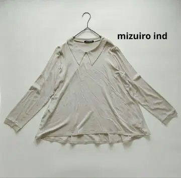 미즈이로 인드 빅 컬러 플레어 풀오버 mizuiro ind 최근