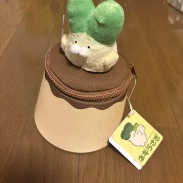 파마 토끼 푸딩형 봉제 인형 파우치