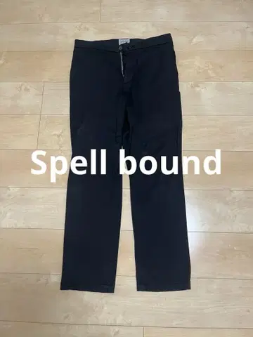 Spell bound 치노 팬츠 블랙