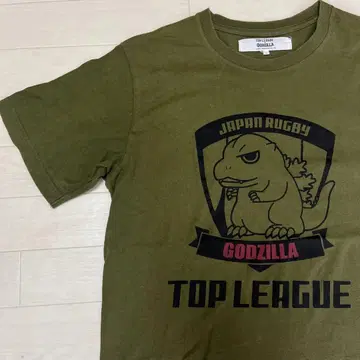 JAPAN rugby 럭비 탑 리그 고질라 티셔츠 GODZILLA