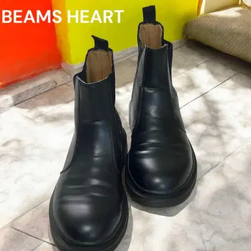 컨디션 최상 빔즈 하트 사이드 고어 부츠 S 25.5 블랙