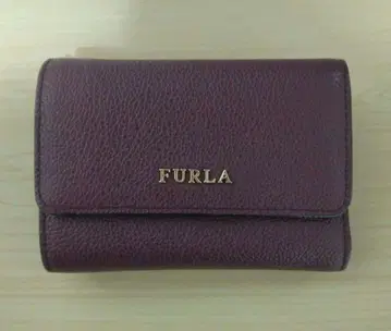 FURLA 3단 폴더형 지갑 보르도 계열