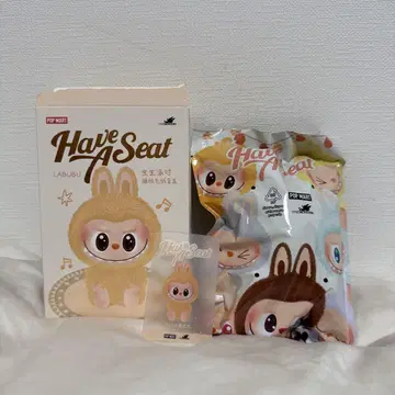 러브부 LABUBU Have A Seat 봉제 인형 BABA